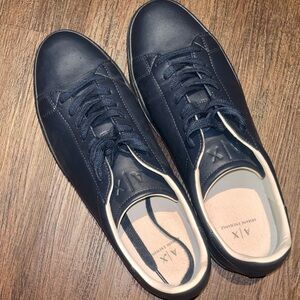 Armani Exchange Men's Navy Sneakers